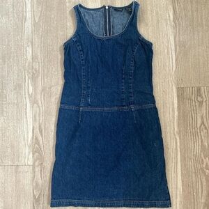 Denim dress